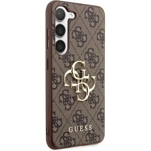 Wholesale Guess GUHCS23FE4GMGBR Samsung Galaxy S23 FE hardcase 4G Big Metal Logo brown - GUE3128 - {ean13} - Hurt