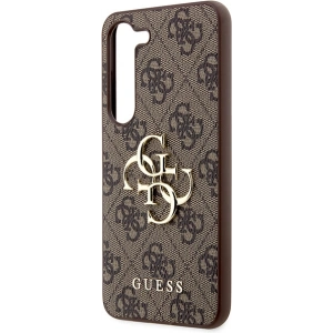 Wholesale Guess GUHCS23FE4GMGBR Samsung Galaxy S23 FE hardcase 4G Big Metal Logo brown - GUE3128 - {ean13} - Hurt