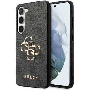Hurtownia GSM - Case Guess GUHCS23FE4GMGGR Samsung Galaxy S23 FE Hardcase 4G Big Metal Logo grau/grey - GUE3129 - {ean13} - Hurt