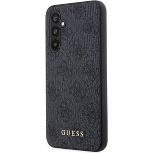 Hurtownia GSM - Case Guess GUHCS23FEG4GFGR Samsung Galaxy S23 FE Hardcase 4G Metall Gold Logo grau/grey - GUE3130 - {ean13} - Hurt