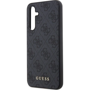 Hurtownia GSM - Case Guess GUHCS23FEG4GFGR Samsung Galaxy S23 FE Hardcase 4G Metall Gold Logo grau/grey - GUE3130 - {ean13} - Hurt