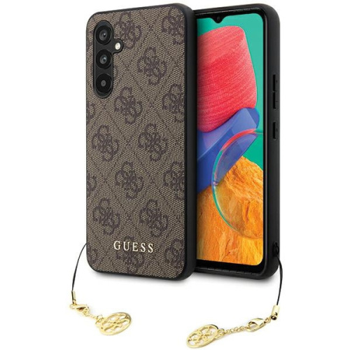 Hurtownia Guess - 3666339218607 - GUE3131 - Etui Guess GUHCS23FEGF4GBR Samsung Galaxy S23 FE hardcase 4G Charms Collection brązowy/brown - B2B homescreen