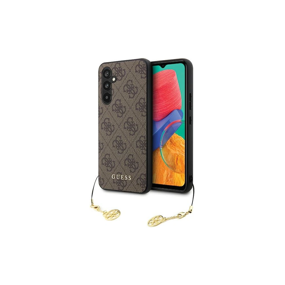 Hurtownia GSM - Etui Guess GUHCS23FEGF4GBR Samsung Galaxy S23 FE hardcase 4G Charms Collection hnědý/brown - GUE3131 - {ean13} - Hurt