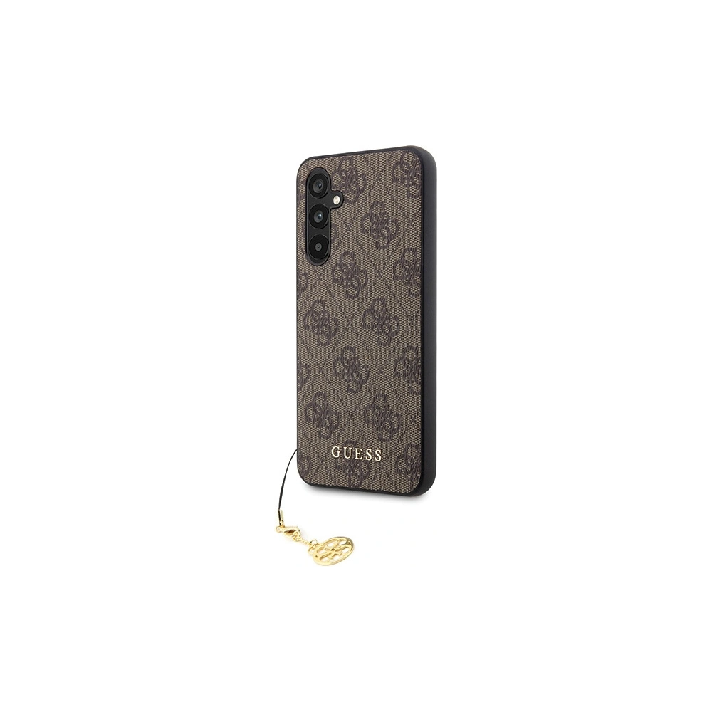 Hurtownia GSM - Case Guess GUHCS23FEGF4GBR Samsung Galaxy S23 FE Hardcase 4G Charms Collection braun/brown - GUE3131 - {ean13} - Hurt