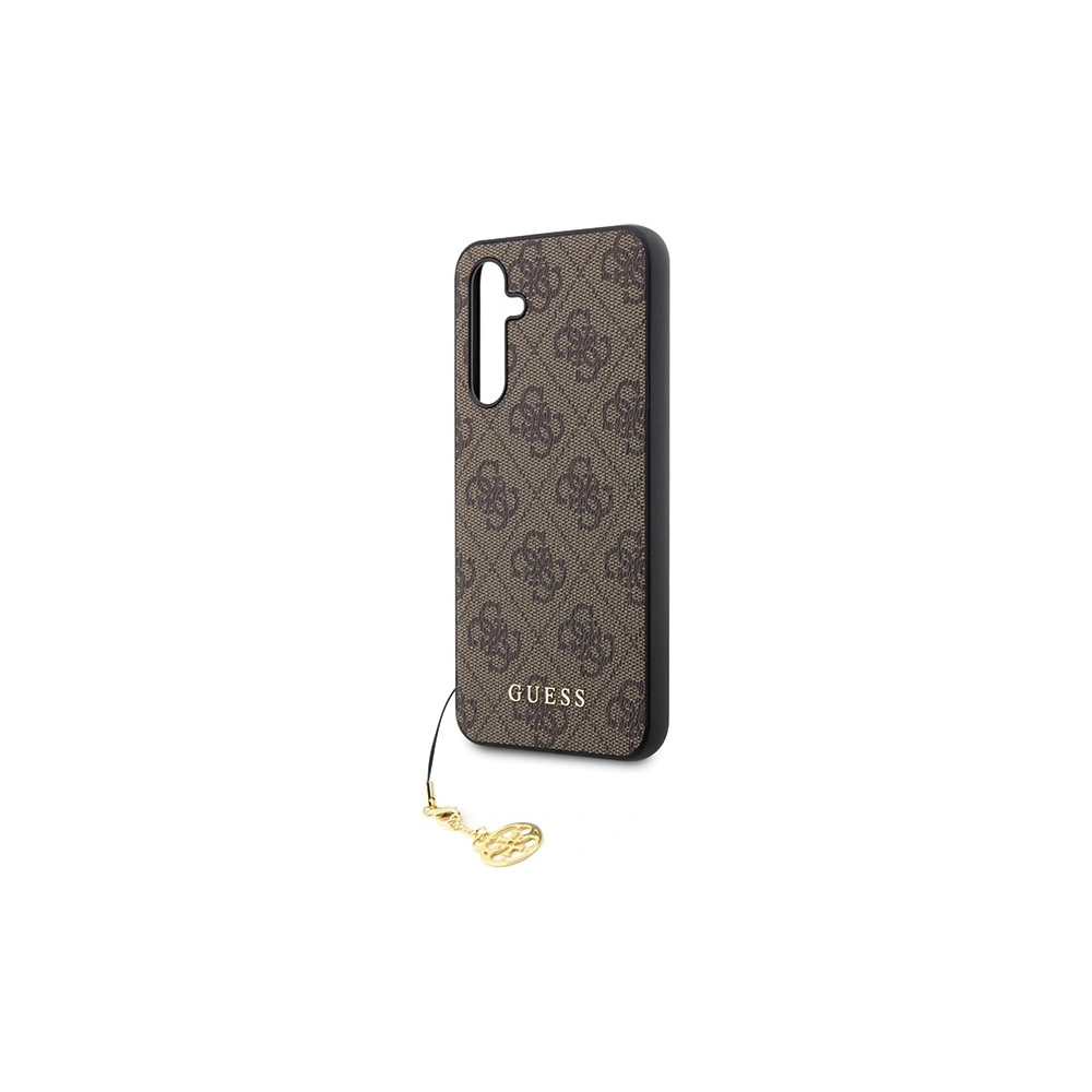 Hurtownia GSM - Etui Guess GUHCS23FEGF4GBR Samsung Galaxy S23 FE kemény hátlap 4G Charms Collection barna/brown - GUE3131 - {ean13} - Hurt