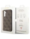 Hurtownia GSM - Case Guess GUHCS23FEGF4GBR Samsung Galaxy S23 FE Hardcase 4G Charms Collection braun/brown - GUE3131 - {ean13} - Hurt