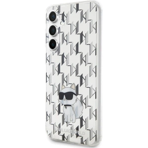 Hurtownia GSM - Case Karl Lagerfeld KLHCS23FEHNCMKLT Samsung Galaxy S23 FE Hardcase Monogram Choupette transparent - KLD1859 - {ean13} - Hurt