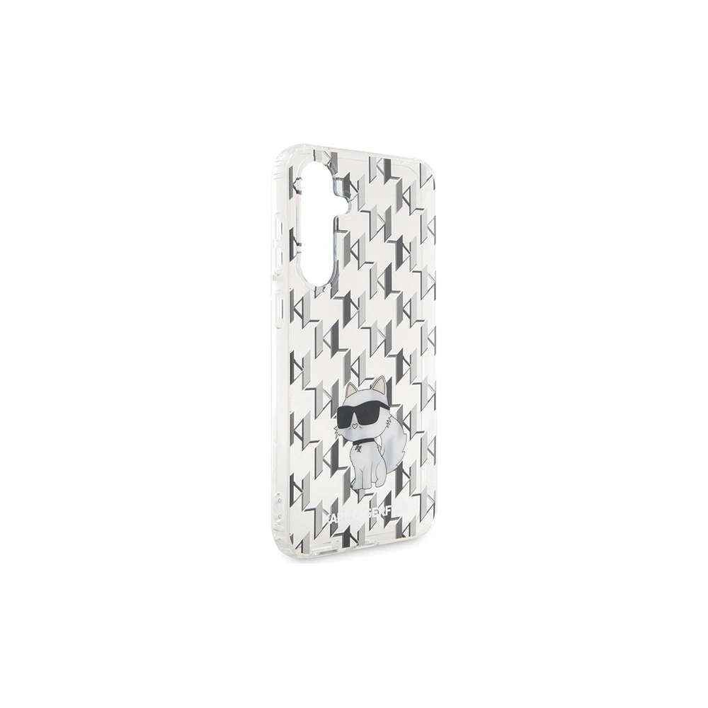 Hurtownia GSM - Etui Karl Lagerfeld KLHCS23FEHNCMKLT Samsung Galaxy S23 FE kemény tok Monogram Choupette átlátszó - KLD1859 - {ean13} - Hurt