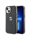 Etui Karl Lagerfeld KLHMP14SHFCKNOK Apple iPhone 14 / 15 hardcase IML Ikonik MagSafe negru/black
