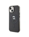 Hurtownia GSM - Etui Karl Lagerfeld KLHMP14SHFCKNOK Apple iPhone 14 / 15 hardcase IML Ikonik MagSafe černý/black - KLD1861 - {ean13} - Hurt
