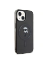 Hurtownia GSM - Etui Karl Lagerfeld KLHMP14SHFCKNOK Apple iPhone 14 / 15 hardcase IML Ikonik MagSafe černý/black - KLD1861 - {ean13} - Hurt