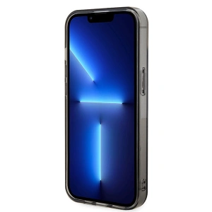 Etui Karl Lagerfeld KLHMP14SHFCKNOK Apple iPhone 14 / 15 hardcase IML Ikonik MagSafe czarny/black