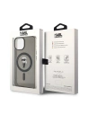 Hurtownia GSM - Etui Karl Lagerfeld KLHMP14SHFCKNOK Apple iPhone 14 / 15 hardcase IML Ikonik MagSafe černý/black - KLD1861 - {ean13} - Hurt