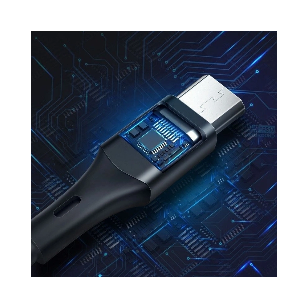 Hurtownia GSM - Kabel Micro USB BlitzWolf BW-MC12 2A 0,3m (czerwony) - BLZ099RED - {ean13} - Hurt