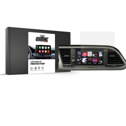 GrizzGlass Distributor - 5904063593491 - GRZ7650 - Matte GrizzGlass CarDisplay Protection Seat Leon 3 8" 2017-2020 - B2B homescreen
