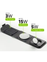 Kabelloses Ladegerät Mophie Reise-Ladegerät 3w1 MagSafe (schwarz)