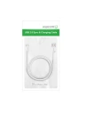 Hurtownia GSM - Cablul Lightning UGREEN MFi 0,25m (alb) cu finisaj nichelat - UGR099WHT - {ean13} - Hurt