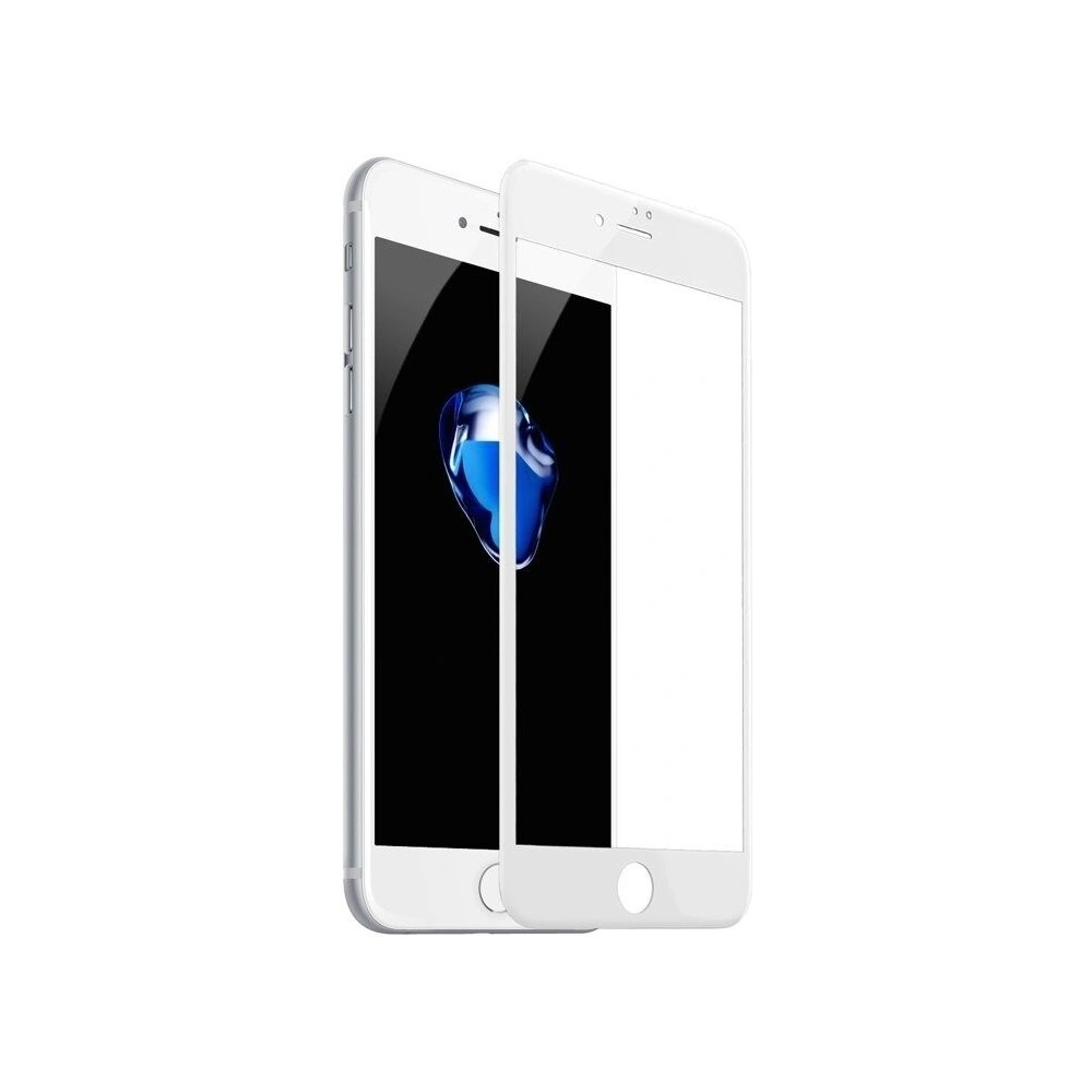 Hurtownia GSM - Szkło hartowane 3D Baseus 0.23mm na ekran iPhone 7 Plus / 8 Plus (białe) - BSU558WHT - {ean13} - Hurt