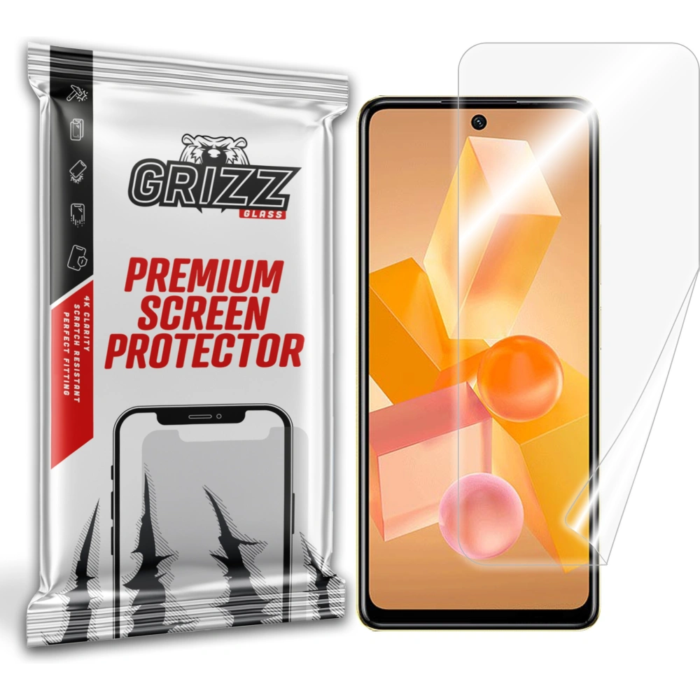Hurtownia GSM - Folia ceramiczna GrizzGlass CeramicFilm do Infinix Hot 40i - GRZ7662 - {ean13} - Hurt