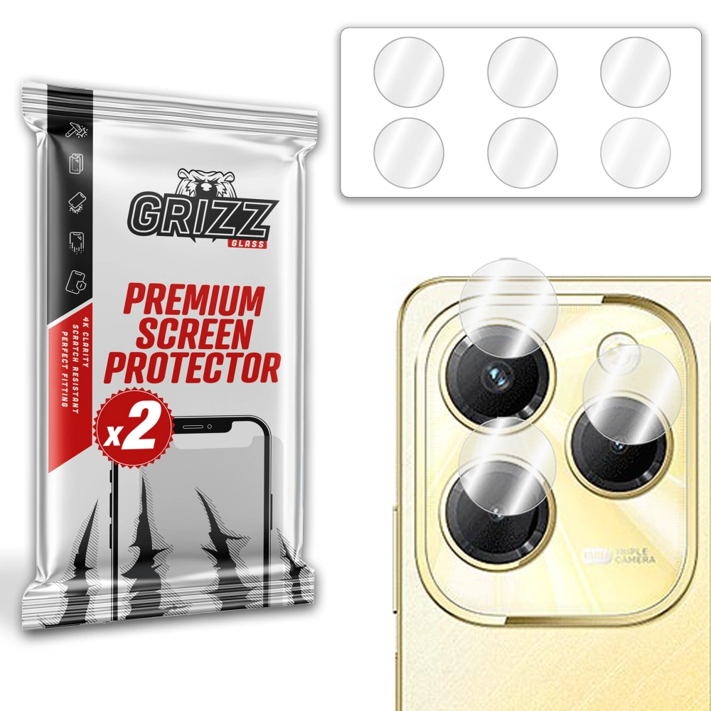 Hurtownia GSM - Sklo na aparát GrizzGlass HybridGlass Camera pro Infinix Hot 40 Pro - GRZ7672 - {ean13} - Hurt