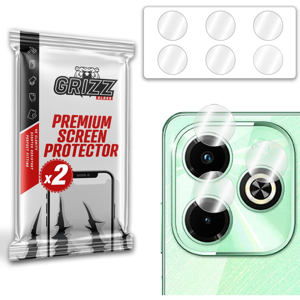 Hurtownia GSM - Sklo na aparát GrizzGlass HybridGlass Camera pro Infinix Hot 40i - GRZ7674 - {ean13} - Hurt
