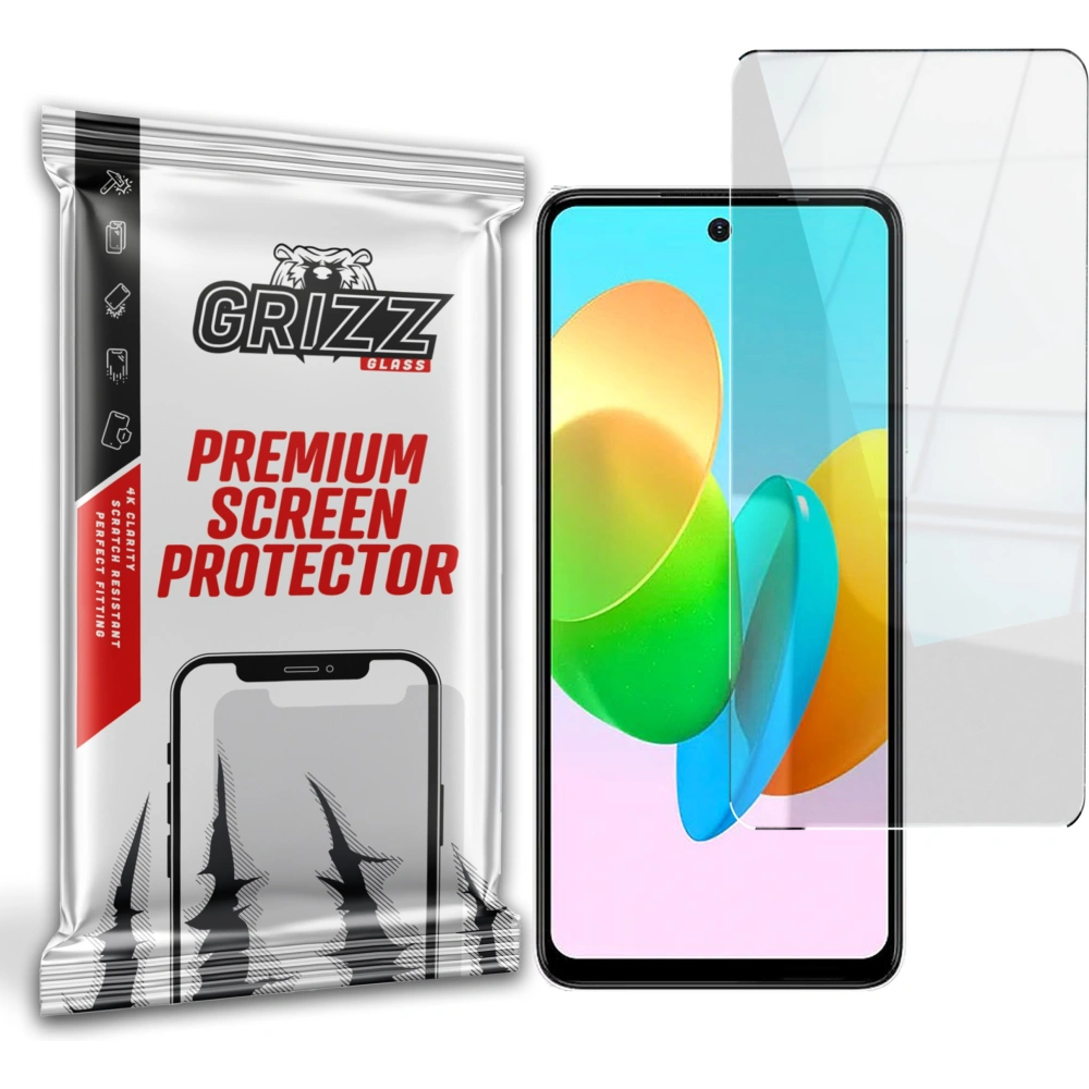 Hurtownia GSM - Hibrid üveg GrizzGlass HybridGlass a Tecno Spark 20C-hez - GRZ7686 - {ean13} - Hurt