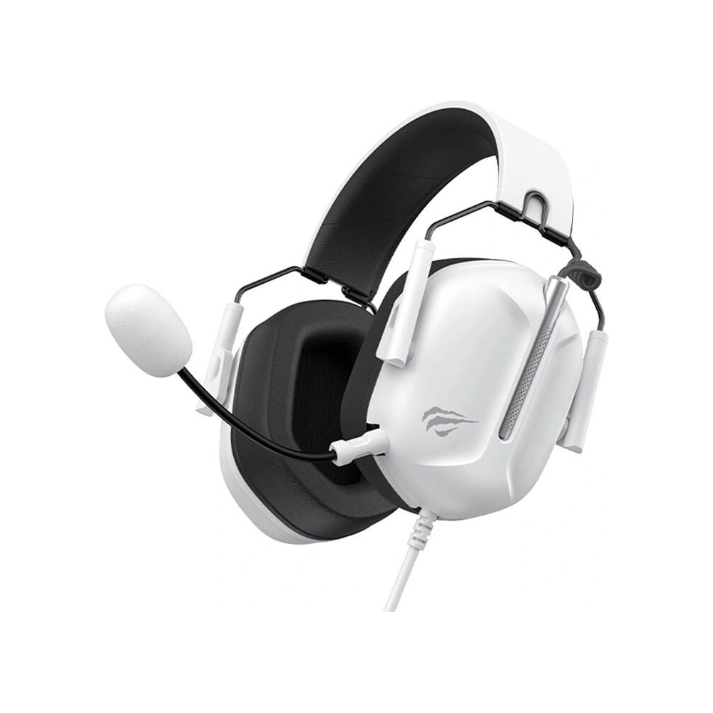 Hurtownia GSM - Sluchátka na uši HAVIT H2033D mini jack 3.5mm (bílá-černá) - HVT251 - {ean13} - Hurt