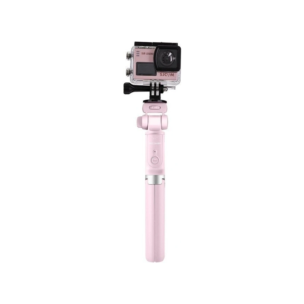 Hurtownia GSM - Selfie Stick statyw 3w1 BlitzWolf BW-BS3 sport różowy - BLZ109PNK - {ean13} - Hurt
