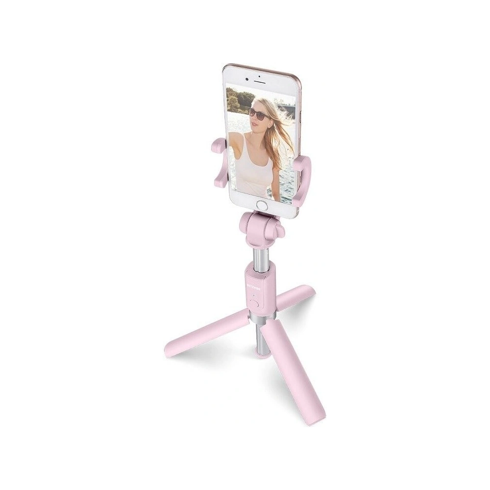 Hurtownia GSM - Selfie Stick statyw 3w1 BlitzWolf BW-BS3 sport różowy - BLZ109PNK - {ean13} - Hurt