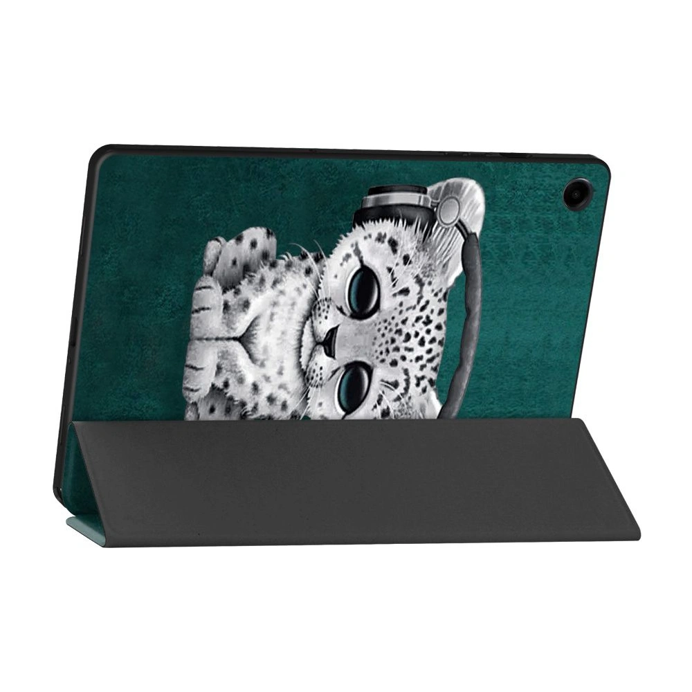 Hurtownia GSM - Etui Tech-protect SmartCase Samsung Galaxy Tab A9+ Plus 11.0 X210 / X215 / X216 Smutná kočka - THP2511 - {ean13} - Hurt