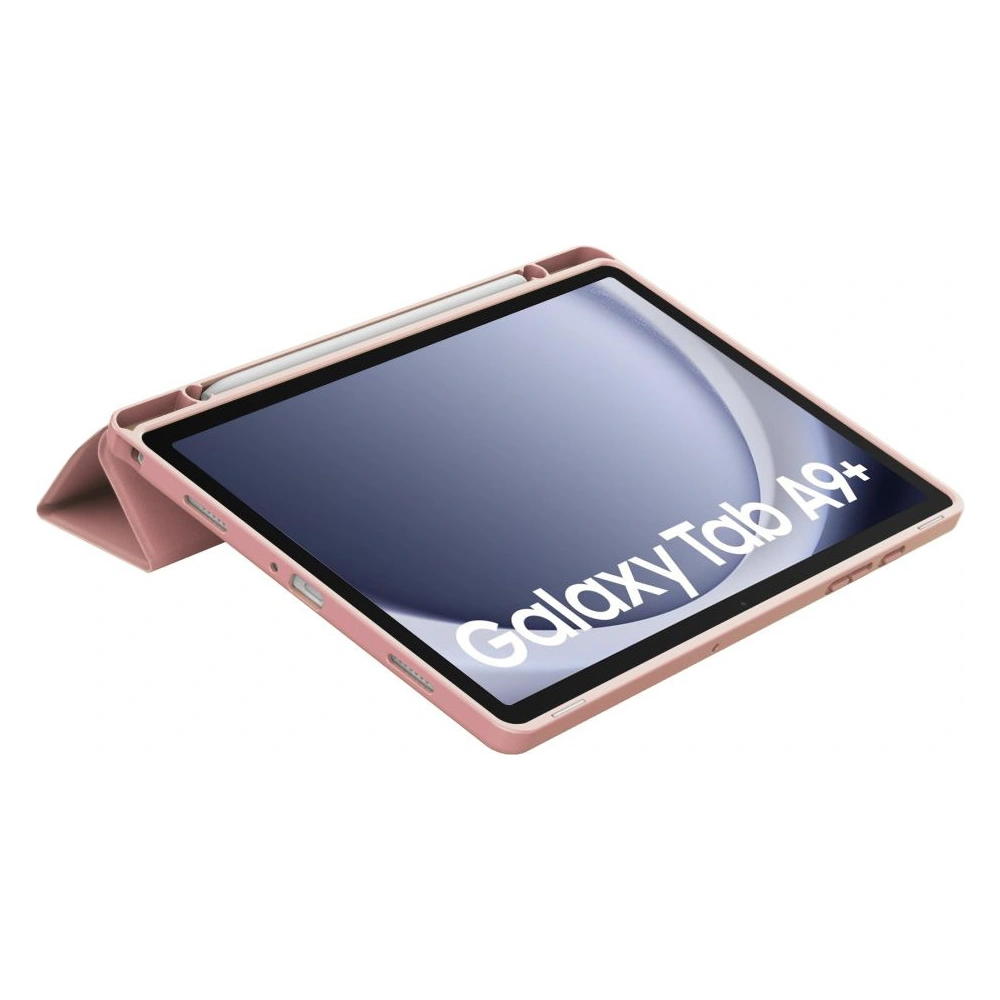 Hurtownia GSM - Etui Tech-protect SmartCase Pen Samsung Galaxy Tab A9+ Plus 11.0 X210 / X215 / X216 Roz - THP2514 - {ean13} - Hurt