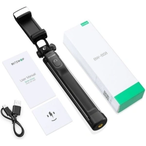 BlitzWolf BW-BS8 Selfie stick statyw 3w1 z lampą doświetlającą