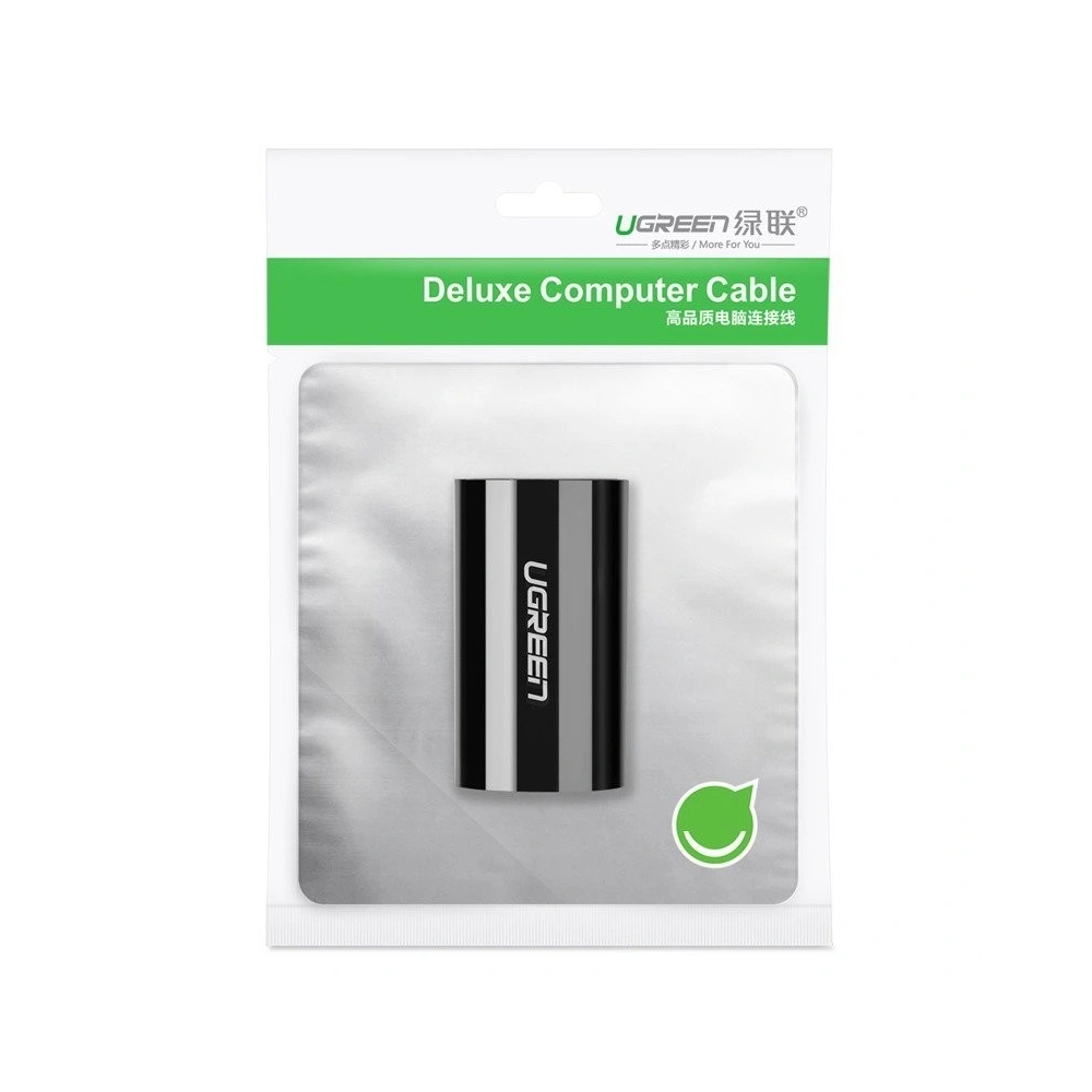 Hurtownia GSM - Adapter RJ45 de legătură UGREEN (negru) care protejează împotriva fulgerelor - UGR106BLK - {ean13} - Hurt