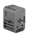 Hurtownia GSM - Reiseladegerät ENERGEA Travel World Adapter 4w1 US/UA/EU/UK 3xUSB-A, 2xUSB-C, PD35W, PPS35W, QC3.0 grau/gunmetal - ENG134 - {ean13} - Hurt