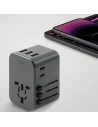 Hurtownia GSM - Nabíječka ENERGEA Travel World Adapter 4w1 US/UA/EU/UK 3xUSB-A, 2xUSB-C, PD35W, PPS35W, QC3.0 šedá/gunmetal - ENG134 - {ean13} - Hurt