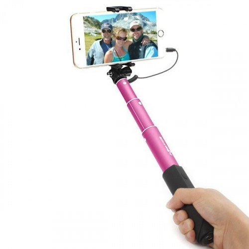 Hurtownia BlitzWolf - 5907489600200 - BLZ111PNK - Kijek Selfie Stick BlitzWolf BW-WS1 różowy - B2B homescreen