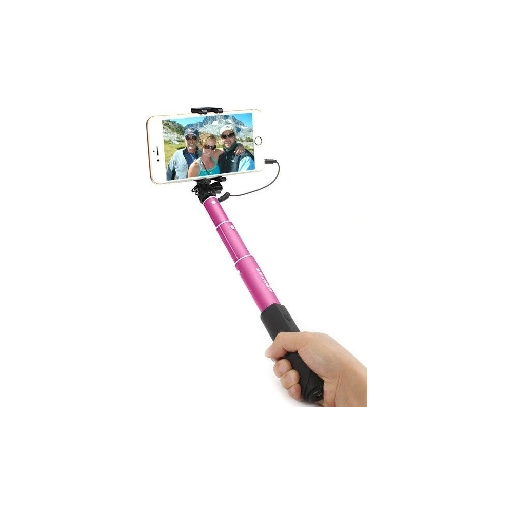 Hurtownia GSM - Kijek Selfie Stick BlitzWolf BW-WS1 różowy - BLZ111PNK - {ean13} - Hurt