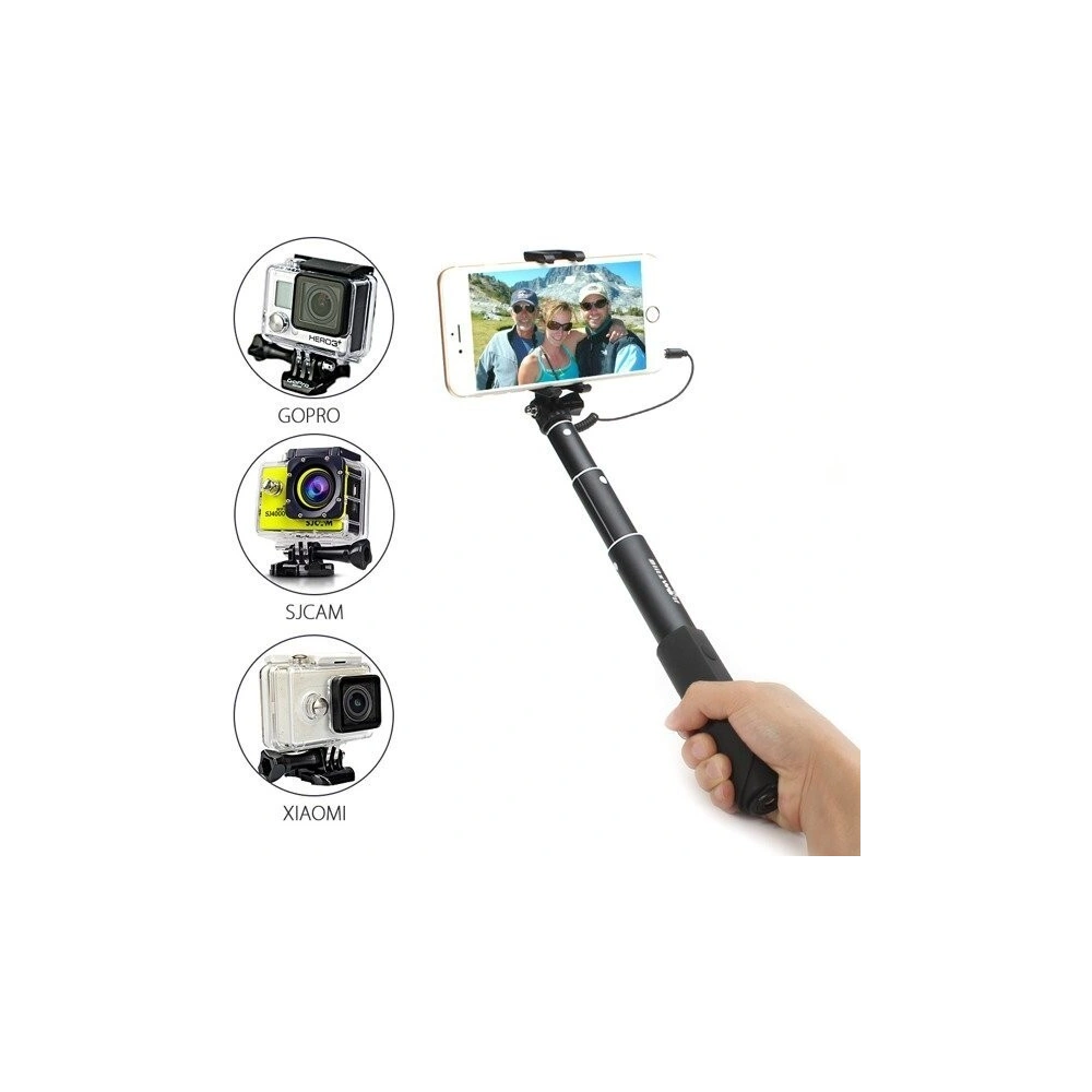 Hurtownia GSM - Kijek Selfie Stick BlitzWolf BW-WS1 różowy - BLZ111PNK - {ean13} - Hurt