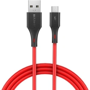Micro USB Cable BlitzWolf BW-MC14 2A 1,8m Red