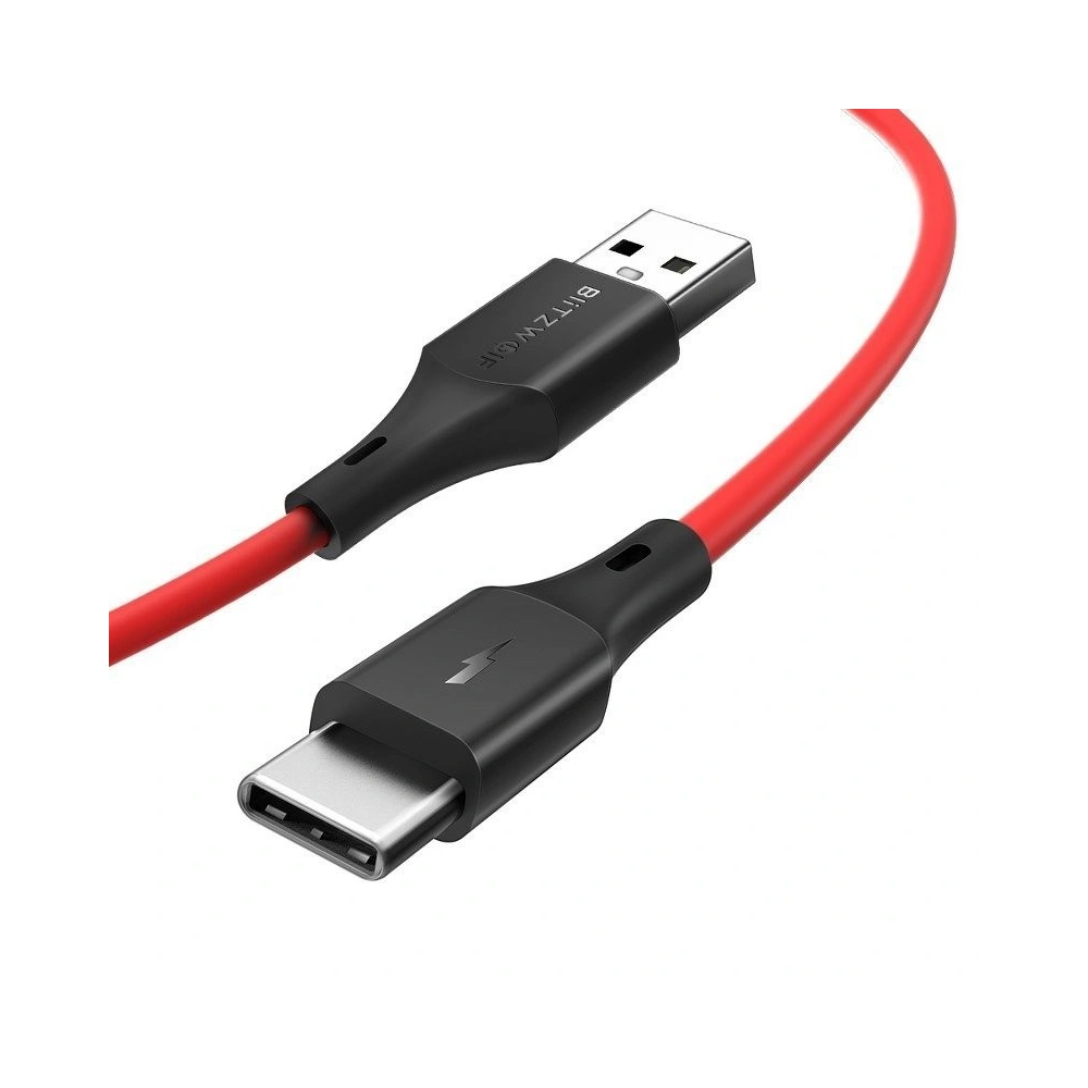 Hurtownia GSM - Kabel USB-C BlitzWolf BW-TC14 3A 1m (czerwony) - BLZ113RED - {ean13} - Hurt