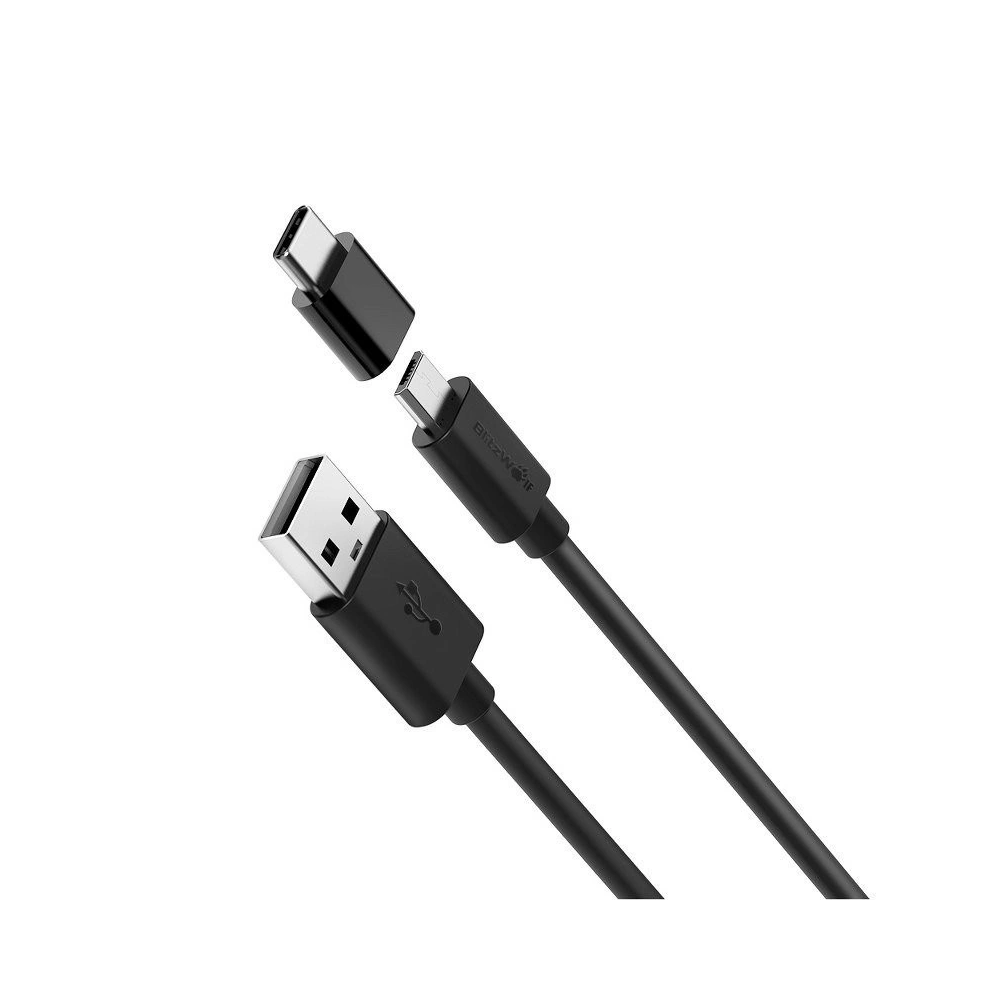 Wholesale Micro USB Cable + adapter USB-C BlitzWolf BW-MT1 2A 1m - BLZ114 - {ean13} - Hurt