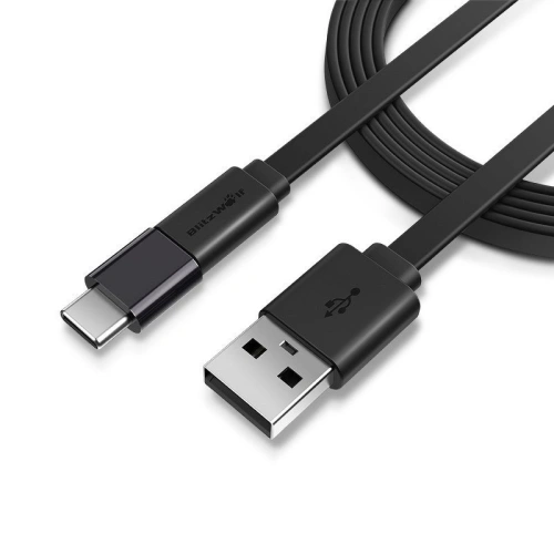 Kabel Micro USB + adapter USB-C BlitzWolf BW-MT2 2A 0,5m
