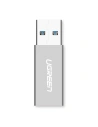 Hurtownia GSM - Adaptor USB 3.0 la USB-C 3.1 PD UGREEN Gri - UGR112GRY - {ean13} - Hurt