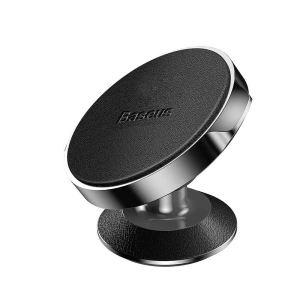 Baseus Leather Magnetic Car Mount Black
