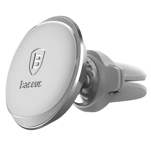 Baseus Magnetic Air Vent Car Mount Silver