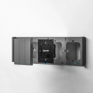Hurtownia GSM - Intelligens fali kapcsoló Sonoff Wi-Fi (3-csatornás) fekete - SNF131 - {ean13} - Hurt