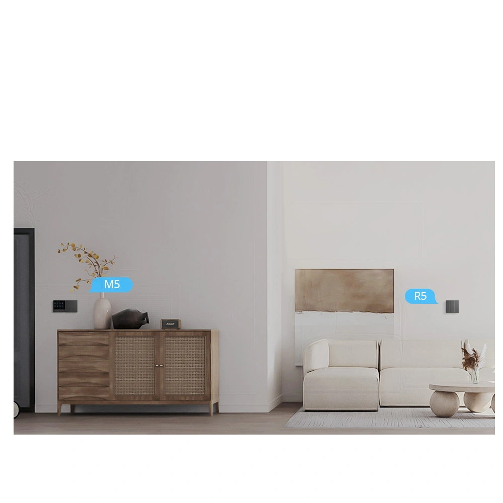 Hurtownia GSM - Intelligens fali kapcsoló Sonoff Wi-Fi (3-csatornás) fekete - SNF131 - {ean13} - Hurt