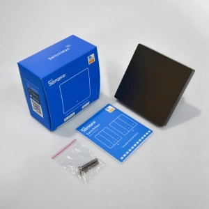 Hurtownia GSM - Intelligenter Wandschalter Sonoff Wi-Fi (1-Kanal) schwarz - SNF132 - {ean13} - Hurt