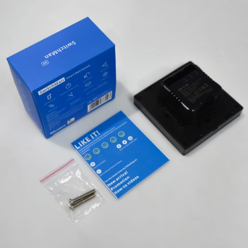 Inteligentny przełącznik ścienny Sonoff Wi-Fi (1-kanałowy) czarny