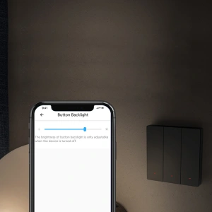 Wholesale Sonoff Wi-Fi smart wall switch (1-channel) black - SNF132 - {ean13} - Hurt